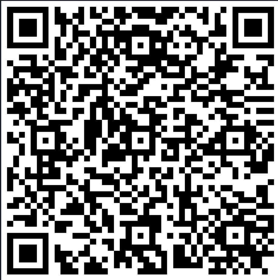 QR code for the bitcoin address